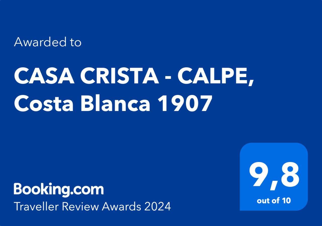 Casa Crista - Calpe, Costa Blanca 1907 Apartment Bagian luar foto